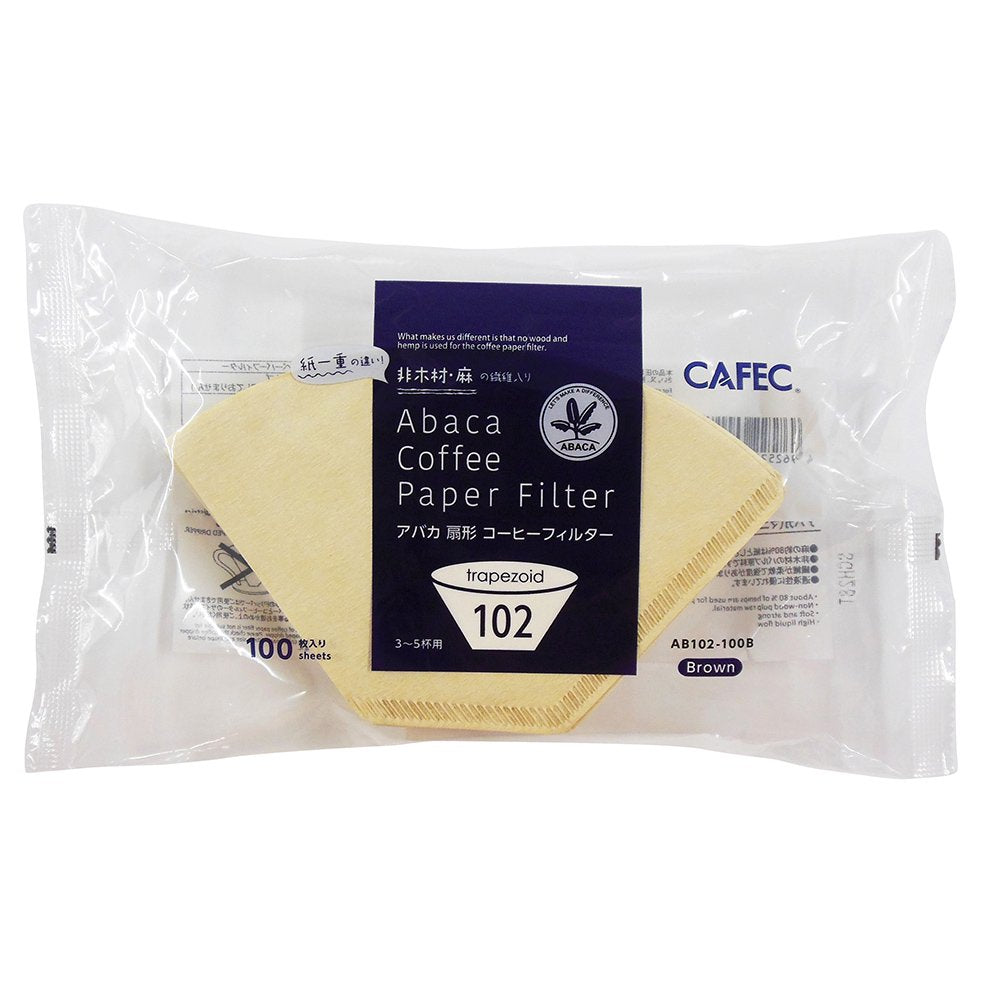 アバカ 扇形コーヒーフィルター ブラウン – CAFECオンラインショップ