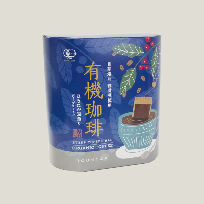 有機珈琲 コーヒーバッグ ほろにが（5個入り）