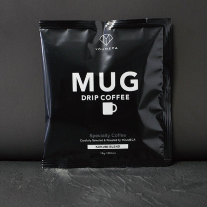 【コーヒー15g入り】Mug Coffee KOKUMI Blend ドリップコーヒー（6個入り）