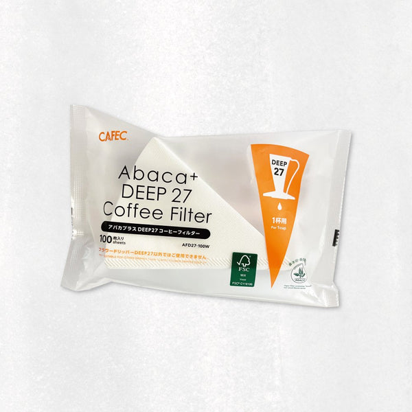 【フラワードリッパーDEEP27専用】アバカプラス コーヒーフィルター　SA-COC-004016