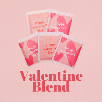 【Valentine Blend】バレンタインデー ドリップコーヒー　(5個入り) ※数量限定