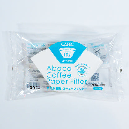 アバカ 扇形 コーヒーフィルター