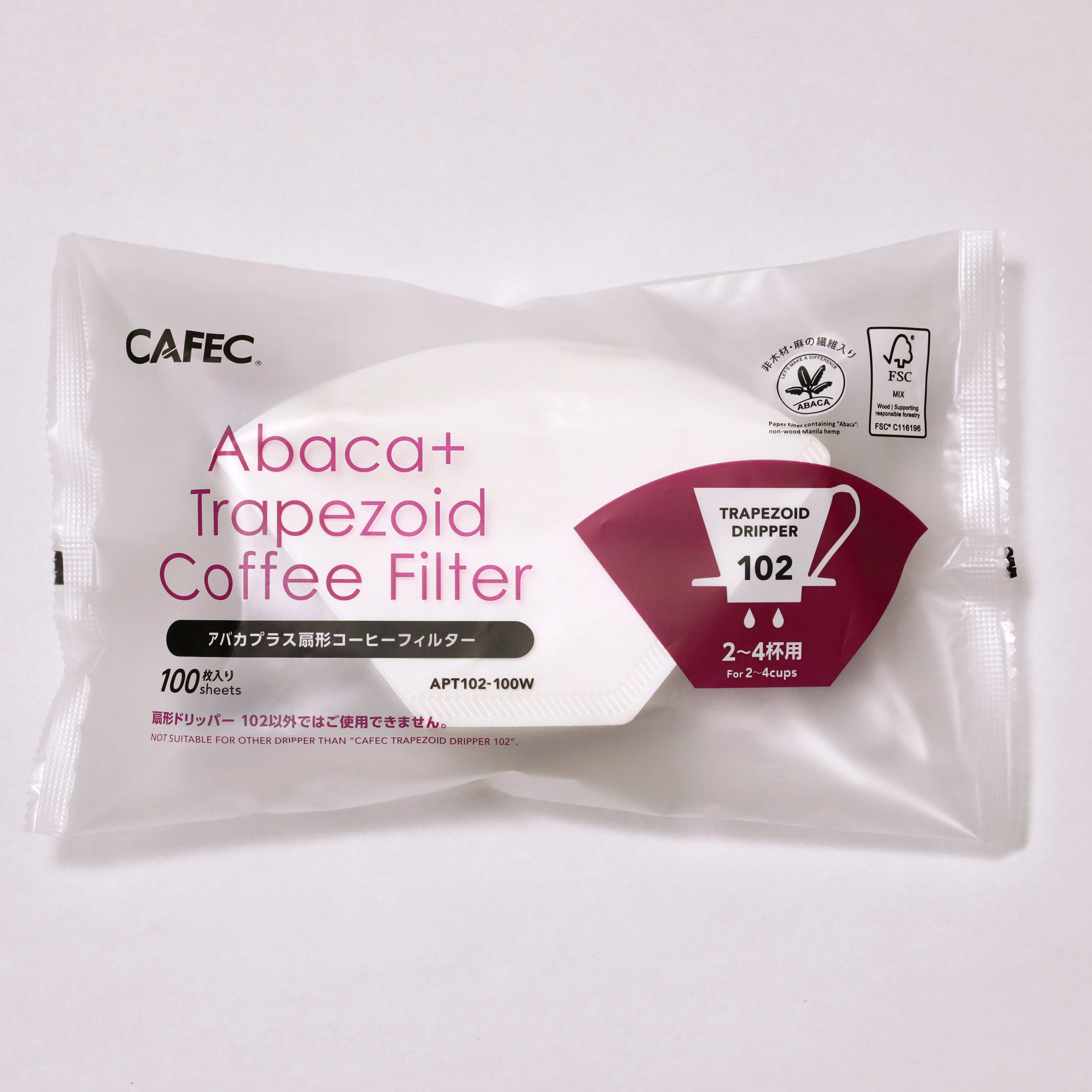 カエルパパ アバカプラス扇形コーヒーフィルター SA-COC-004016 – CAFEC